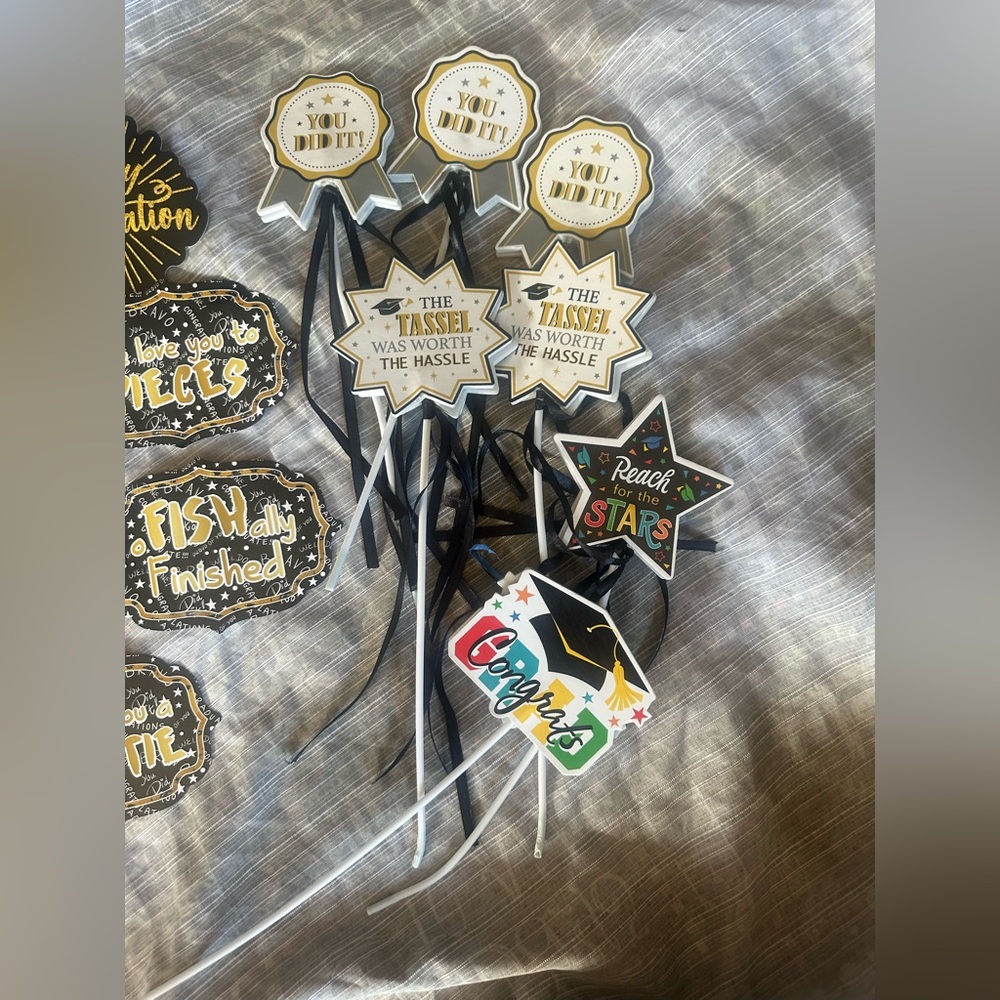 Graduation Party Photo Booth Props - Picture 7 of 7